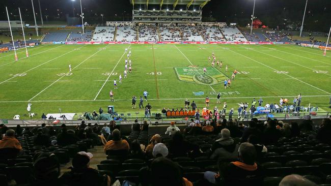 The Wests Tigers currently use the stadium three times a year.