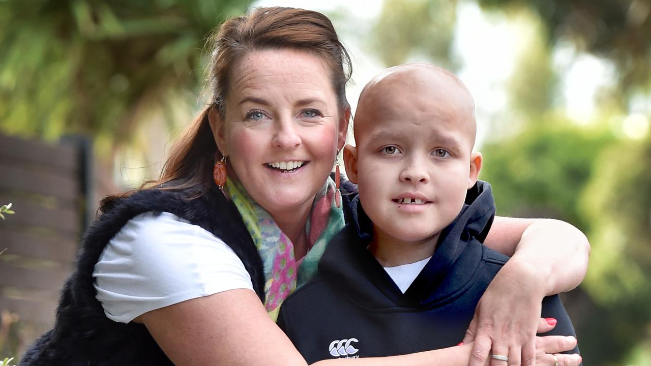 Tommy and his mum Le-Anne Hood pictured in May 2022. Picture: Nicki Connolly
