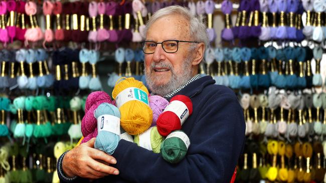 Woolsy Trading Post owner Graeme King is closing his Geelong West store after 49 years. Picture: Alison Wynd