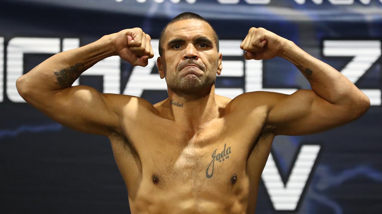 Anthony Mundine has floated a return to the NRL. (Photo by Mike Owen/Getty Images)