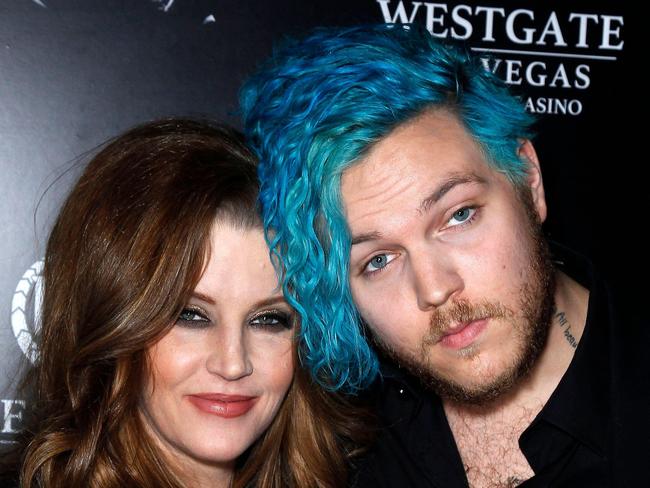 Lisa Marie Presley with her beloved son Benjamin Keough, the only grandson of Elvis Presley. Picture: Alamy