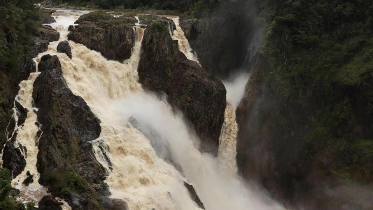 Overcast day at Barron river Falls. Photo: Emma Baldwin