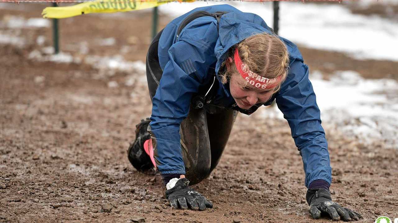 15-year-old Gympie girl and The Real Body Movement member Mackenzie Keable placed sixth in the world for her age group at the Spartan World Championships in the USA. Picture: Contributed