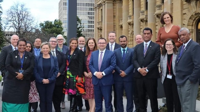 The Fijian delegation’s visit to Melbourne was aimed at strengthening ties with Victorian counterparts. Picture: Parliament of Victoria