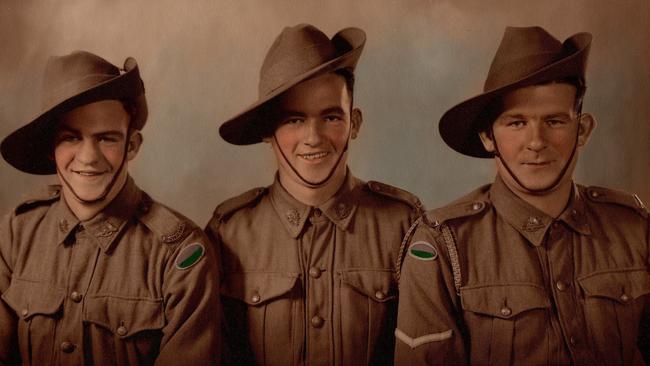 The Turner brothers, (from left) Dudley, Daryl and Sidney.