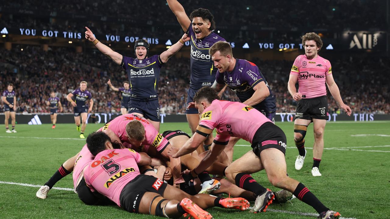 Some of the Storm players were very confident. (Photo by Cameron Spencer/Getty Images)