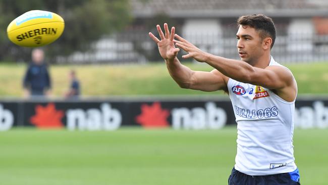 Mature-age pick Ben Cavarra has shown plenty of promise after biding his time in the VFL. Picture: AAP