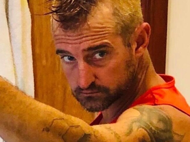 Nathan Glover allegedly set fire to a Telstra 5G tower, causing $1m in damage. Picture: Facebook via NCA NewsWire
