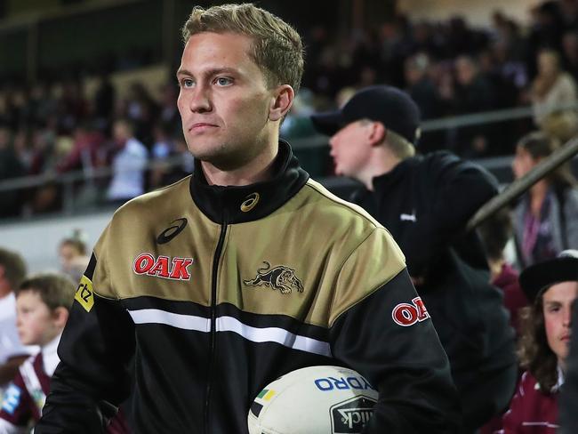 Matt Moylan’s future at the Penrith Panthers is up in the air.