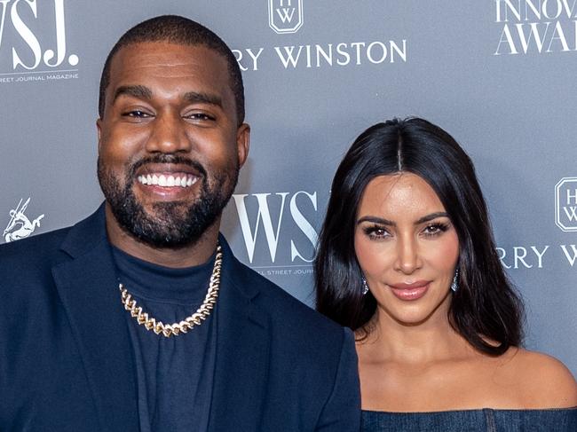 NEW YORK, NEW YORK - NOVEMBER 06: Kanye West and Kim Kardashian attend the WSJ Mag 2019 Innovator Awards at The Museum of Modern Art on November 06, 2019 in New York City. (Photo by Mark Sagliocco/WireImage)