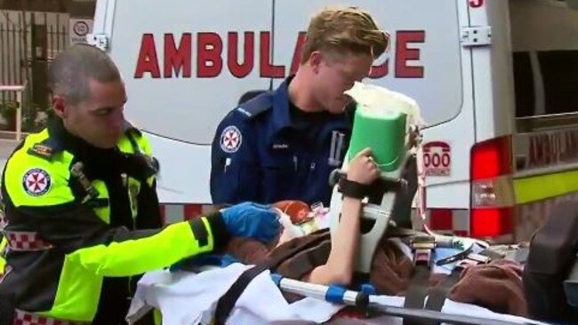 The woman went into cardiac arrest following the procedure. Picture: Ten News