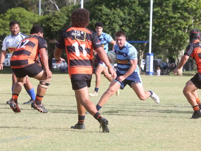 GCDRU round 2. Helensvale vs. Coomera. 1st Grade. 13 April 2024 Helensvale Picture by Richard Gosling