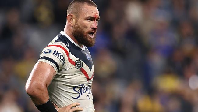 Sydney Roosters prop Jared Waerea-Hargreaves says it’s on the players to ‘be better’ and adjust their tackling technique. Picture: Cameron Spencer/Getty Images.