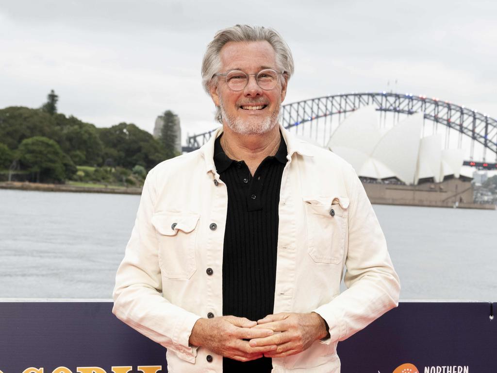 TV presenter Barry Du Bois poses for a photo on the red carpet at the OpenAir Cinema. Picture: NewsWire / Monique Harmer