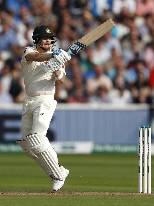 Steve Smith bats during Day One. Picture: Getty Images.