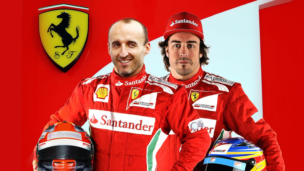 For 2012, Ferrari had signed Robert Kubica to complete a 'dream team' with Fernando Alonso.