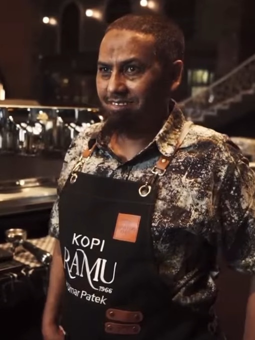 An Indonesian restaurant is supporting his coffee business. Picture: Instagram / @hedonestate