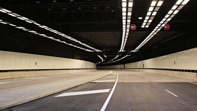 Generic views of the new M5 /M8 tunnel on the 4th of July. PICTURE: Adam Yip