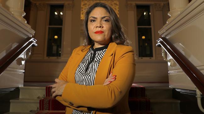 Senator Jacinta Price has been silenced by Facebook’s decision to throw its algorithmic might behind the ‘cancelling campaign’. Picture: Chris Pavlich