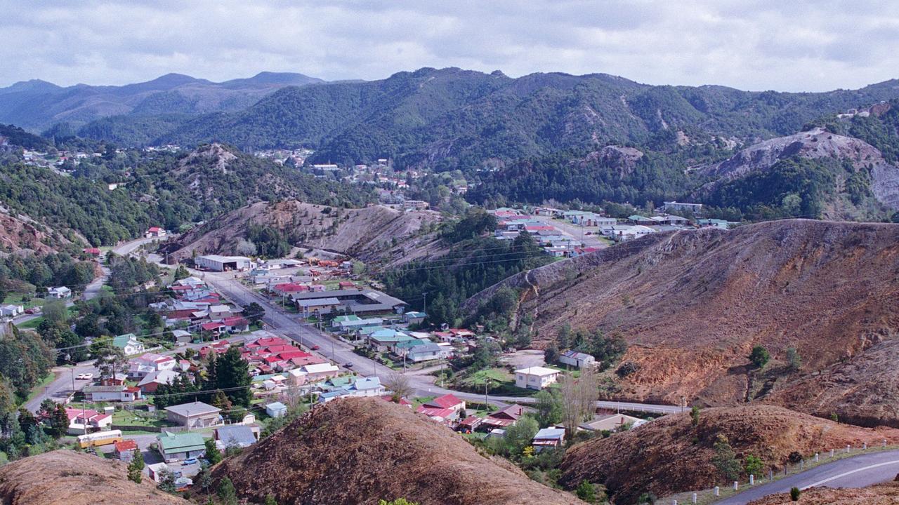 Queenstown was a mining town in Tasmania, pictured in 2003.