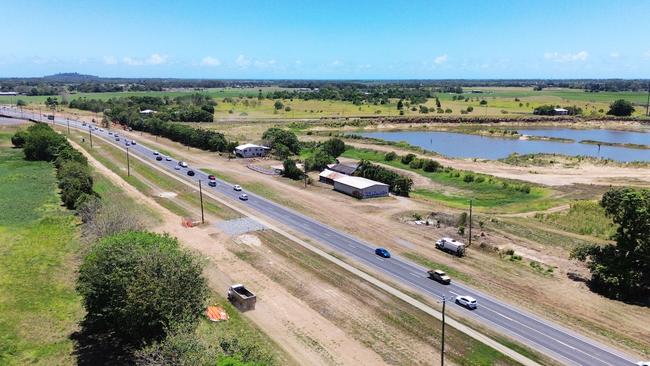 Earthworks and preliminary roadworks have begun on the upgrade on a 4km section of the Western Arterial Road from two lanes to four at Caravonica. Picture: Brendan Radke