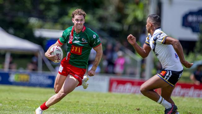 Auswide Bank Mal Meninga Cup, Magpies vs WM Seagulls at Davies Park, Brisbane. WM Seagulls #1 Jeremy Trappett  Picture: Jerad Williams