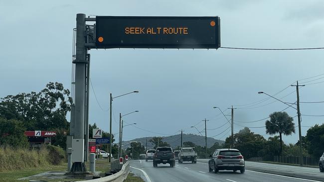 Police closed a large section of Grieve Rd, near Rochedale Rd. It was still shut at 1.15pm on July 3. Picture: Jonathan O'Neill