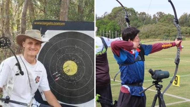 (L-R) Alban Thornycroft and Darren Candra are ready to impress in Canberra. Provided: Sydney Olympic Park Archers