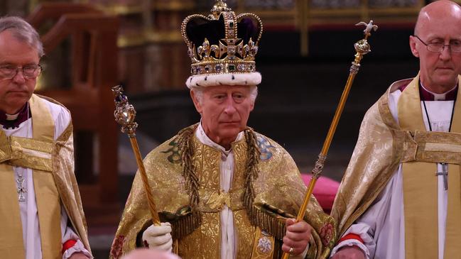 Leaders had to swear allegiance to the new King Charles III. Picture: Richard Pohle/POOL/AFP.