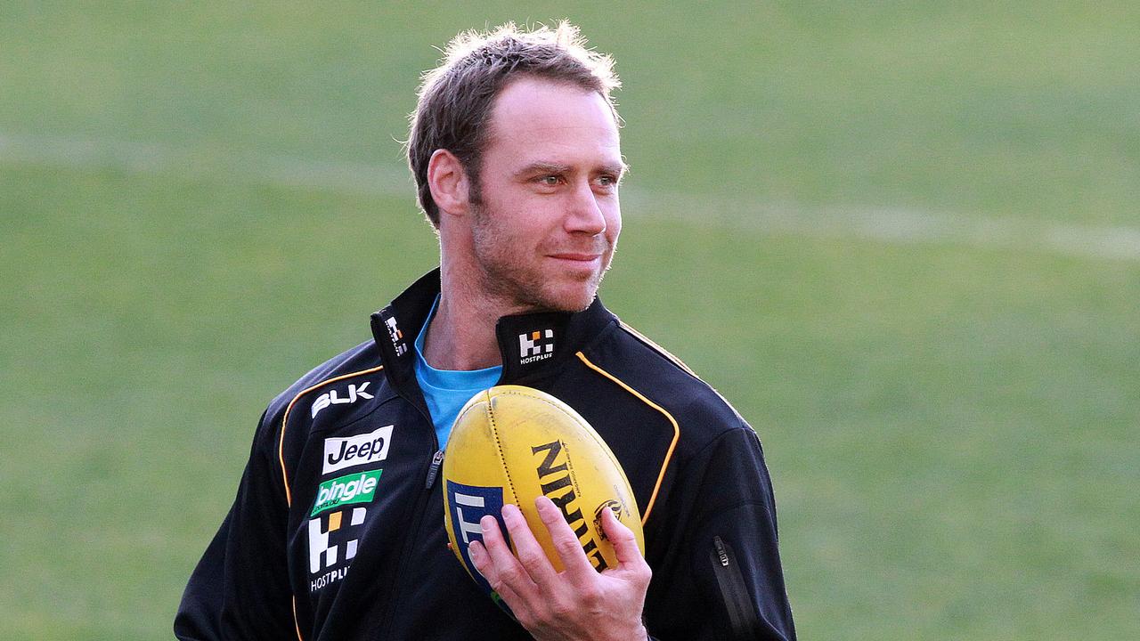 Richmond assistant coach Ben Rutten could be heading to Adelaide. Picture: Dylan Coker