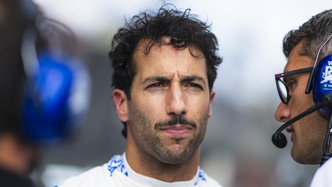 ZANDVOORT, NETHERLANDS - AUGUST 25: Daniel Ricciardo of Australia and Visa Cash App RB prepares to drive on the grid during the F1 Grand Prix of Netherlands at Circuit Zandvoort on August 25, 2024 in Zandvoort, Netherlands. (Photo by Rudy Carezzevoli/Getty Images)