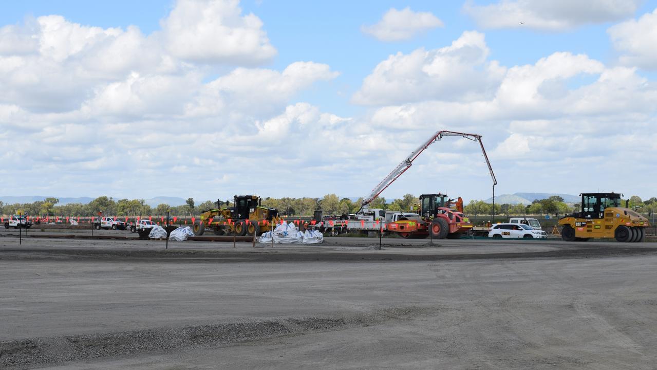 Concrete pouring starts at Alliance Airlines $60 million maintenance ...