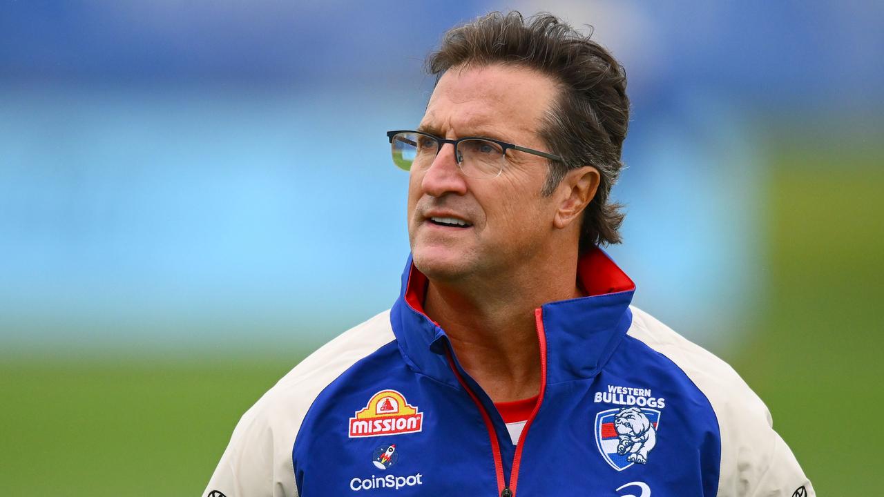 Luke Beveridge is under the pump going into 2024. Picture: Getty Images