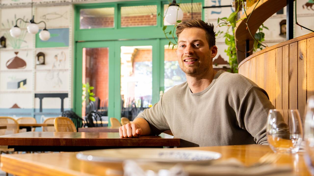 Oliver Brown, managing director at The Big Easy Group, at East End restaurant House of George. (The Advertiser/ Morgan Sette)