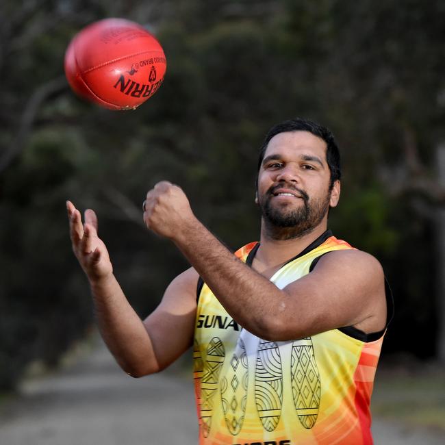 Max Solomon was the first country footballer to kick 100 goals for the season in 2017. Picture: Kylie Else