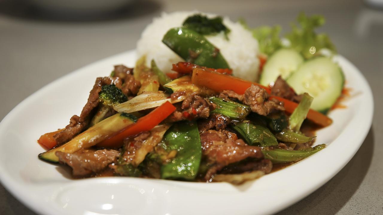 Bay Pho's beef, chilli and lemongrass dish.