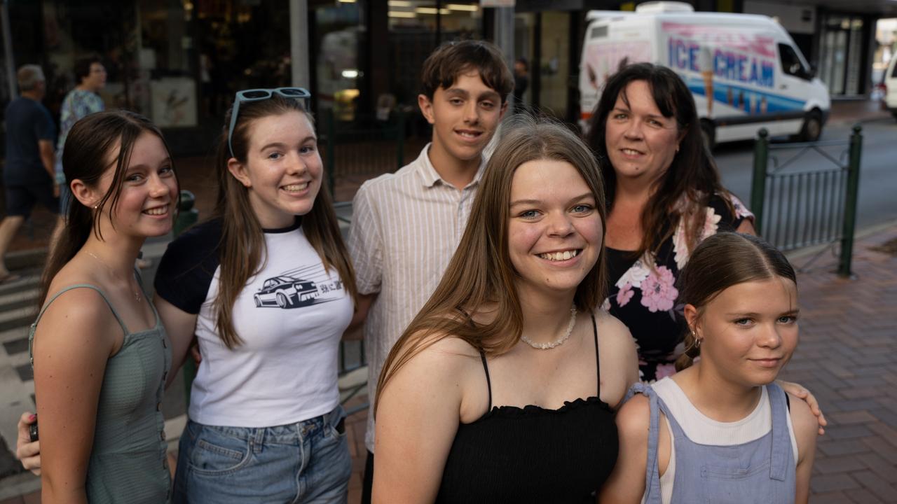 Karney, Samara, and Tegan Olsen Oliver Anderson, daisy Taylor and Imogen Otswald at Mary Christmas, December 20,2023.