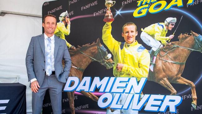 Damien Oliver in Perth, where his incredible journey. Picture: Western Racepix.