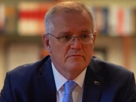 MUST NOTE. EMBARGO TILL 4PM 9/4/2022. NO USE BEFORE THIS TIME . Social media Video grabs of Australian Prime Minister Scott Morrison as he talks about the challenges and opportunities in Australia.