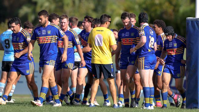 Marist Brothers chalked up a big win in its catch-up game against Tweed Coast. Picture: DC Sports Photography