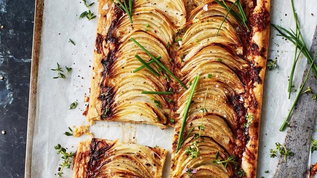 French onion tart. Picture: Guy Bailey