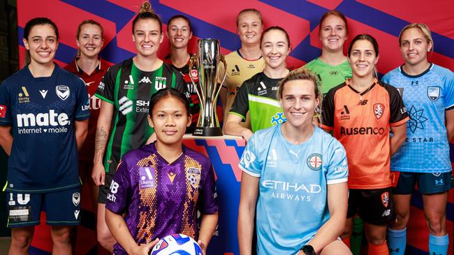 A-League Women's players ready for the 2022-23 season. Photo: Getty Images