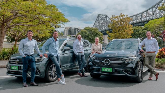 Chief product officer Sam Zammit, chief financial officer John Bush, CEO and founder Nick Boucher, chief revenue officer Laura Harewood and former Motopool CEO nor Karmo chief operating officer Andrew Rickett.