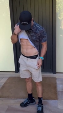 Mark Wahlberg shows off his abs and Aussie accent