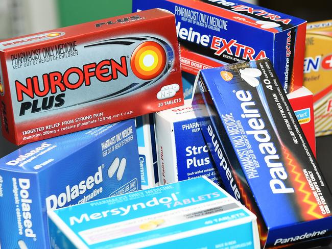 Codeine now needs a prescription from a chemist. Picture: Katrina Bridgeford.
