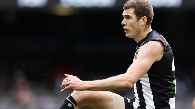 Collingwood big man Mason Cox. Pic: Michael Klein