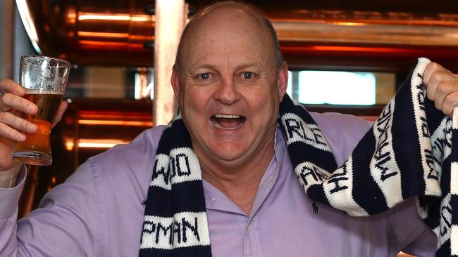 Former Geelong footballer Billy Brownless is seen at his pub. Photo: Robert Cianflone/Getty Images)