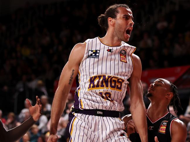 Xavier Cooks of the Kings is still hoping for a shot at the NBA. Picture: Mark Kolbe/Getty Images