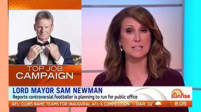 Sam Newman considers run for Melbourne lord mayor