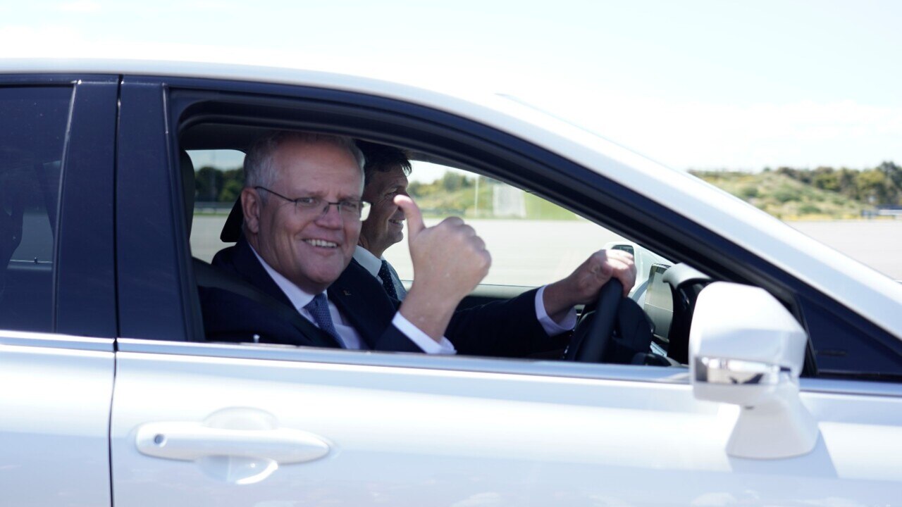 Scott Morrison accused of 'making things up' over electric vehicle support